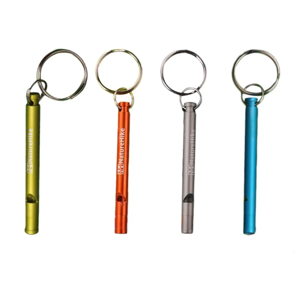 Naturehike Survival Whistle Aluminum Whistle Emergency Camping Compass