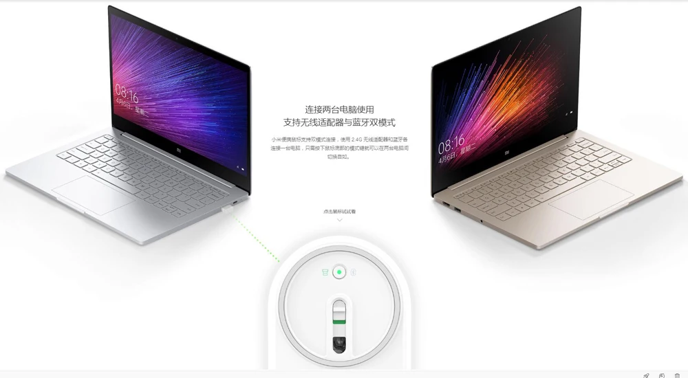 Xiaomi Mouse Portable Wireless -2