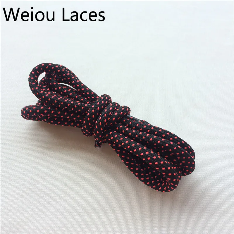 (30 pairs/lot)Weiou replacement wholesale shoe laces dot round colorful laces for shoes custom design shoelaces kids shoestring
