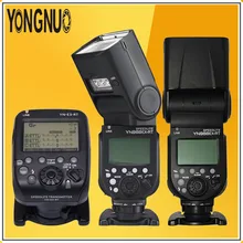 YONGNUO Universal 2*YN968EX-RT Wireless Master TTL HSS Flash Speedlite + YN-E3-RT Radio Trigger Speedlite Transmitter For Canon yongnuo yn 568ex iii wireless hss flash speedlite master