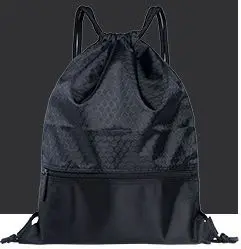 

Leeshow Small size durable water-proof drawstring bag, strong nylon beach backpack, 50pcs can customized with your logo