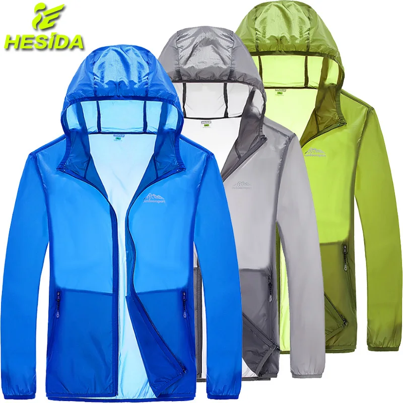 Jacket Men Summer Quick Dry UV Sun Protection Coats Male Outdoor Sports