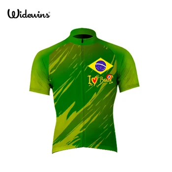 

new Men's Cycling Jersey Short Sleeve Bike Breathable love Brazil Ciclismo Maillot Ciclismo Cycling Clothing Sportswear 5005