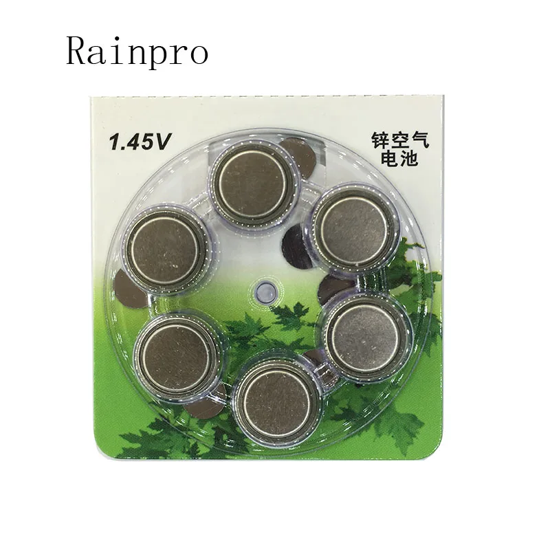 Rainpro 12 шт./лот A675P 675 PR44P цинковая воздушная батарея для кохлеарного имплантата