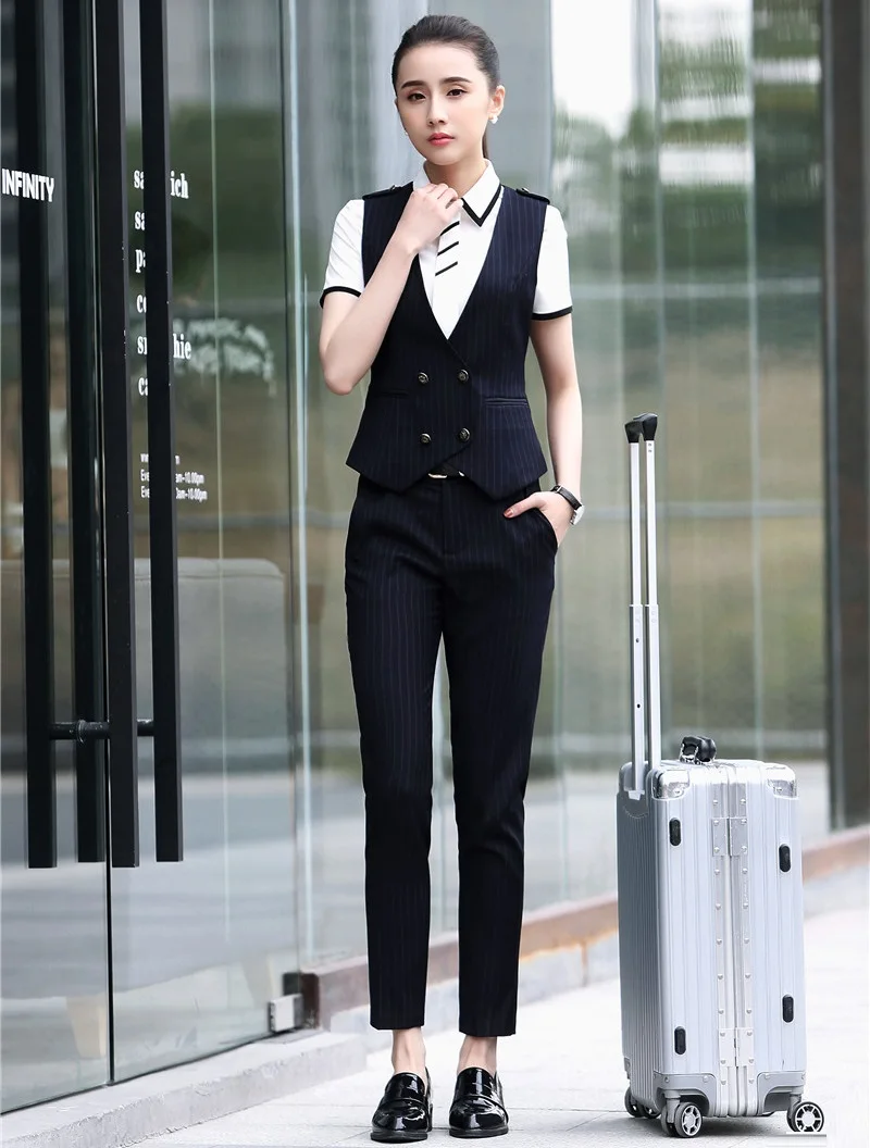Waistcoat Women Business Suits 