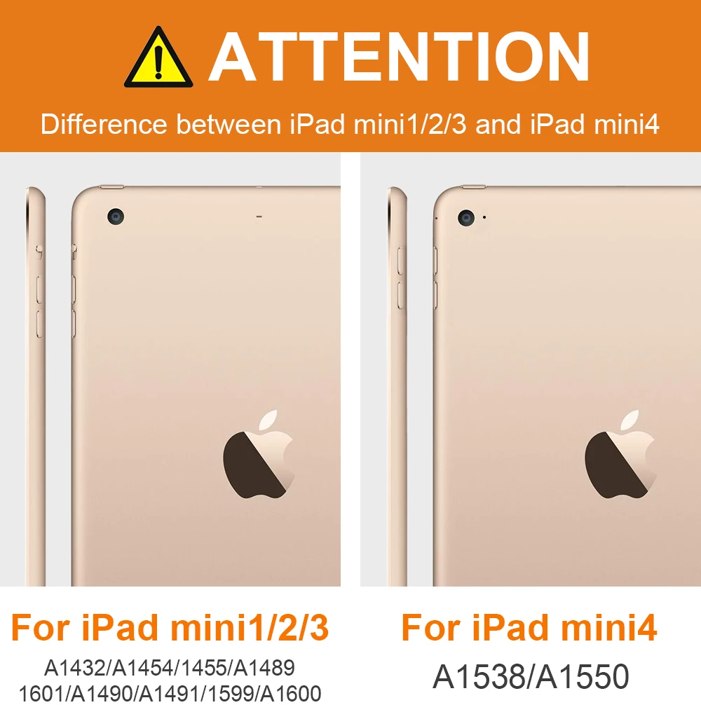 Для Ipad Mini 4 3 2 1 ZVRUA ура чехол тонкий PU кожаный тройной Бумажник Стенд Авто Режим сна/пробуждения умный чехол для mini1 mini2 mini3 mini4