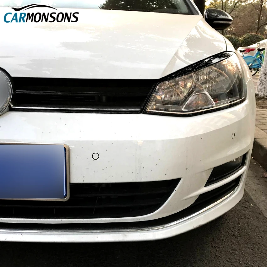 Carmonsons 2 Pcs Lot Headlights Eyebrow Eyelids Abs Chrome Trim Cover For Volkswagen Vw Golf 7 Mk7 Gti R Rline Car Styling Chrome Trim Car Stylingstyling Car Aliexpress Carmonsons 2 Pcs Lot Headlights Eyebrow Eyelids Abs Chrome Trim Cover For Volkswagen Vw Golf 7 Mk7 Gti R Rline Car Styling Chrome Trim Car Stylingstyling Car Aliexpress