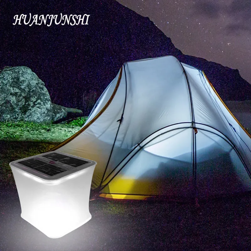 Lâmpadas Solares huan shi junho luz solar Características : Touch Switch/square/inflatable/foldable
