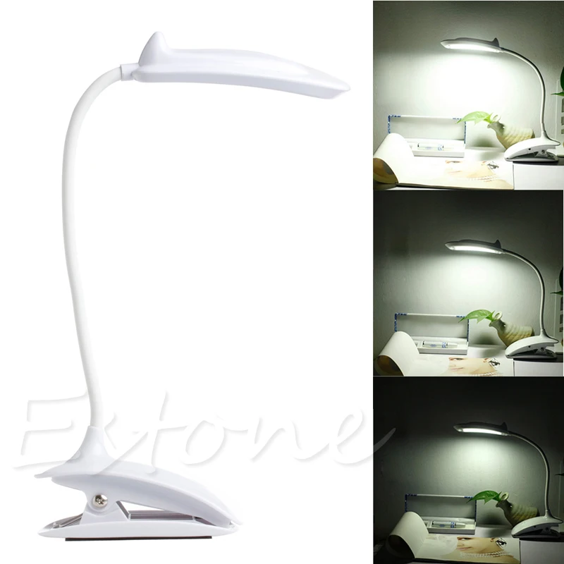 

Clip On Flexible Reading Touch Sensor Light Bulb 18 LED Light USB Bed Desk Lamp