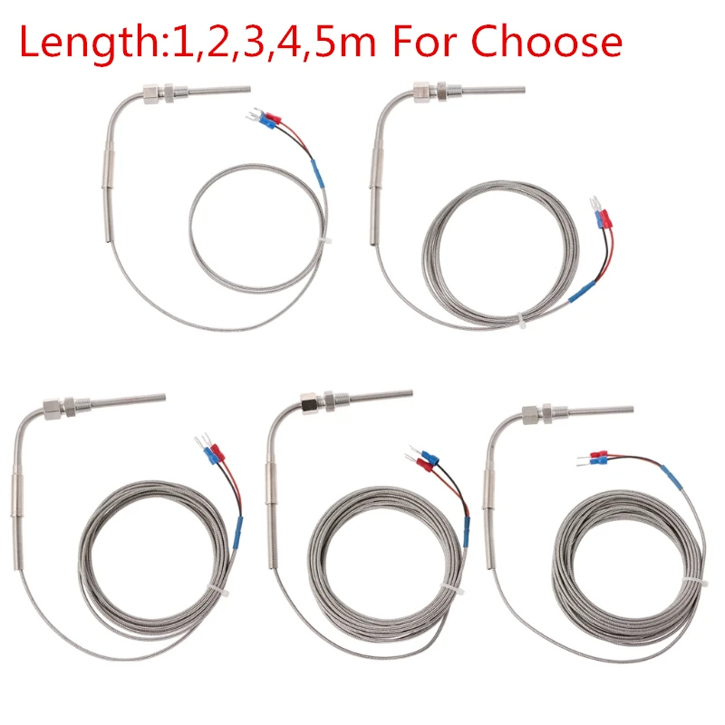 

EGT Temperature Sensors Thermocouple K Type For Motor Exhaust Gas Temp Probe-m35