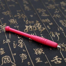 2 шт. ручка для нанеения татуировки одноразового использования, для микроблейдинга ручной татуаж бровей Изогнутое лезвие Татуировки Ручка MUA501