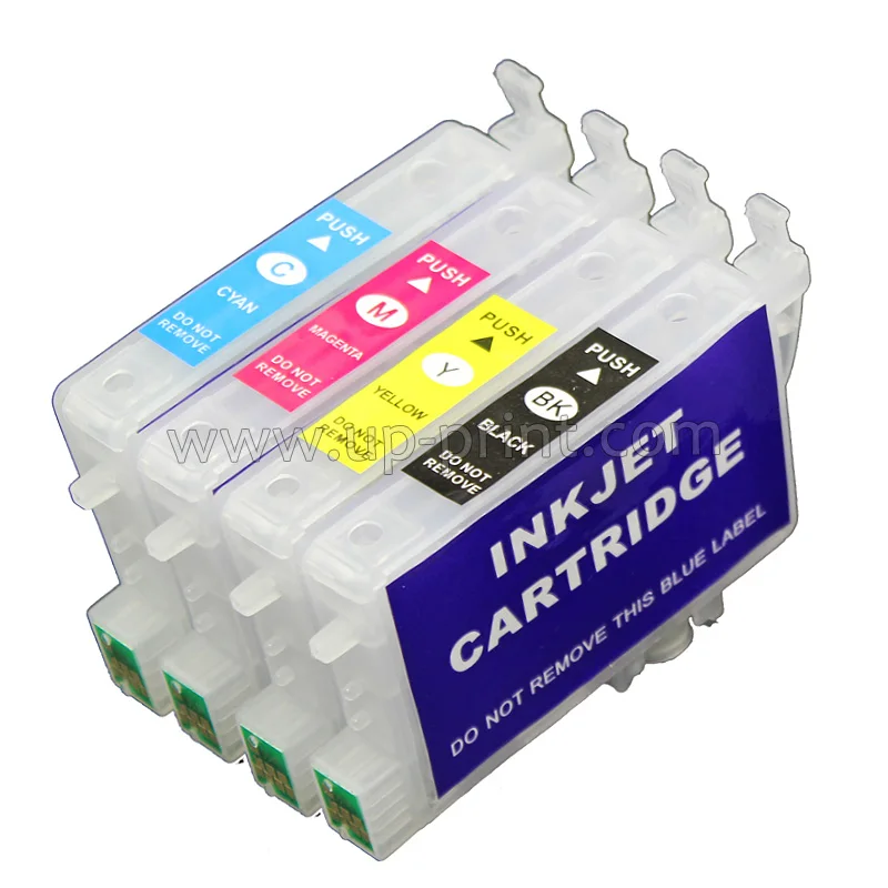 

T0631 0632 0633 0634 refillable ink cartridge for Epson C67/C87/CX3700/CX4100/CX4700/5700F/7700 printer with ARC chip