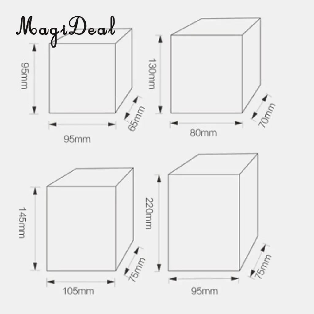 Bamboo Lid Tea Storage Box Tea Packing Box Handmade Natural Tea Coffee Caddy Jar Storage Holder Canister
