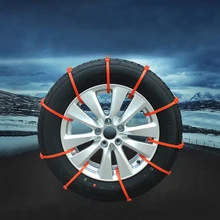 Автомобильные шины колеса снежные цепи Противоскользящий ремень 10/20 шт. в партии для снега и грязи для автомобиля SUV Autocross открытый внедорожный