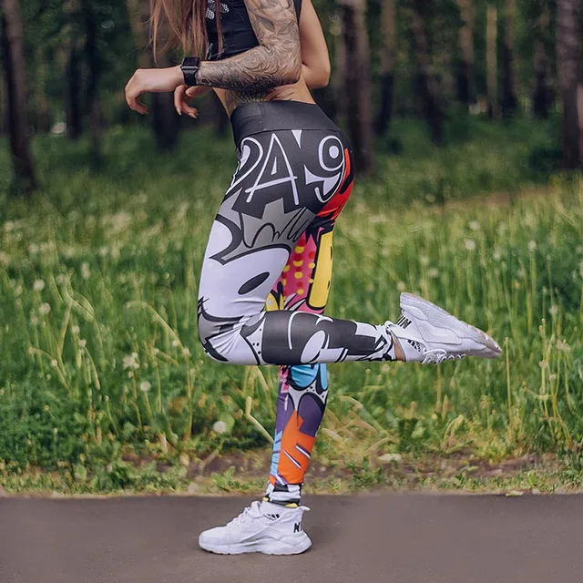 2019 wiosna jesień moda Jeggings dla kobiet BOOM druk cyfrowy Cartoon śmieszne legginsy komiks Hip Push Up Sexy kobiety legginsy tanie tanio Ulfsaar NX035 Kostek Wysoka Cienkie Dzianiny Na co dzień Poliester Elastan Akrylowe Print 2019 wiosna jesień moda Jeggings dla kobiet BOOM druk cyfrowy Cartoon śmieszne legginsy komiks Hip Push Up Sexy kobiety legginsy tanie tanio Ulfsaar NX035 Kostek Wysoka Cienkie Dzianiny Na co dzień Poliester Elastan Akrylowe Print