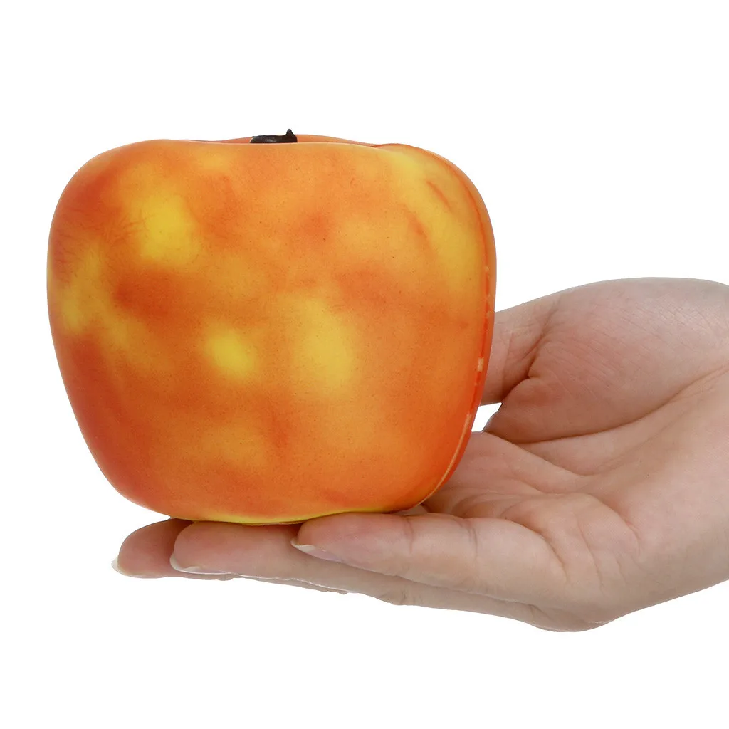 Изысканный весело Crazy Apple Ароматизированная подвеска медленно поднимающийся 12 см моделирование детские игрушки Kawaii плюшевая игрушка для снятия киска мягкий пусковой L424