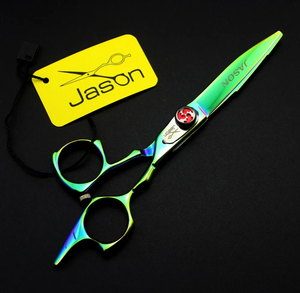 6 Inch Brand Jason TOP GRADE Green Hairdressing Scissors Japan 440C 6-inch-brand-jason-top-grade-green-hairdressing-scissors-japan-440c