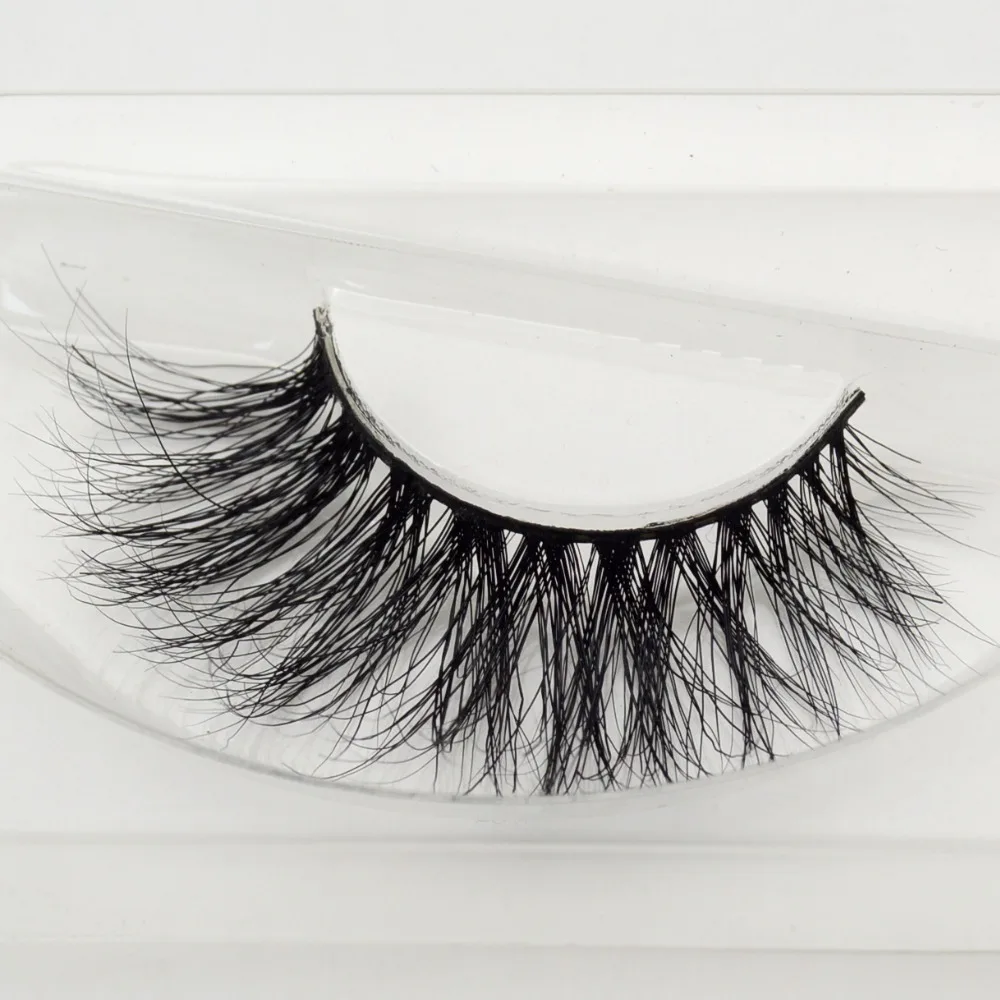 

Visofree Mink Lashes 3D Mink Eyelashes Crossing Eyelashes Handmade Full Strip False Eye Lashes Makeup Mink Fake Eyelashes 1 pair