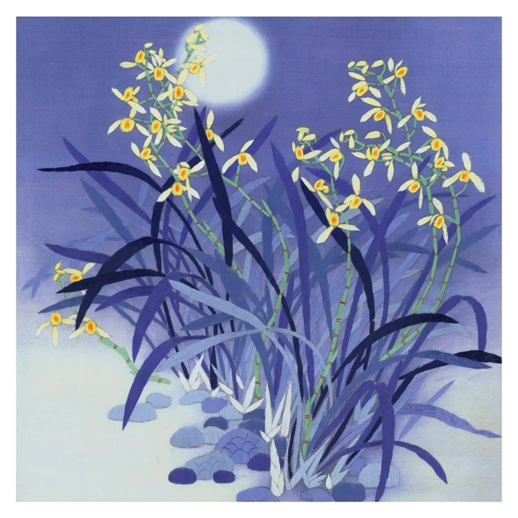 Набор для рукоделия из 100% натурального шелка Suzhou наборы с узорами вышивки ручной