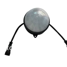 DC24V WS2811 круглый тип пиксельный модульный для девочек 12 предметов в наборе, 5050 SMD rgb led внутри, 2,88 W, IP68; 100 мм диаметр; прокладка крышки