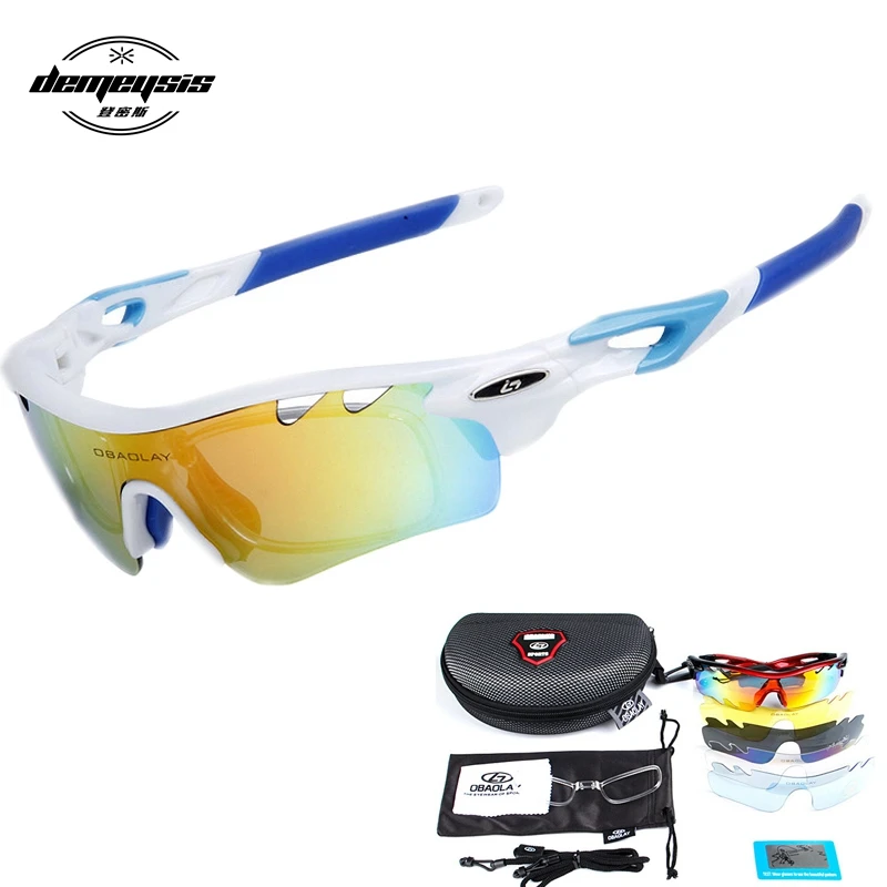 Najtaniej 5 soczewki spolaryzowane okulary rowerowe sportowe okulary rowerowe męskie górskie okulary motocyklowe UV400 okulary rowerowe okulary rowerowe