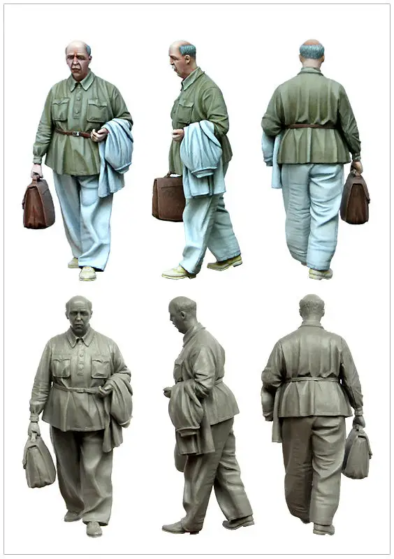 

[tuskmodel] 1 35 scale resin figures kits clerk