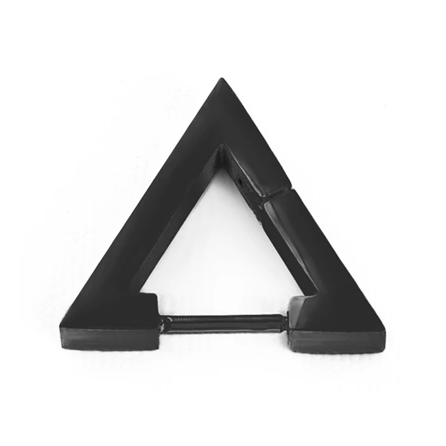 НОВЫЕ геометрические многоугольные квадратные треугольные Сережки для мужчин/женщин, титановые стальные серьги с застежкой, модные ювелирные изделия в стиле панк - Окраска металла: Style 5