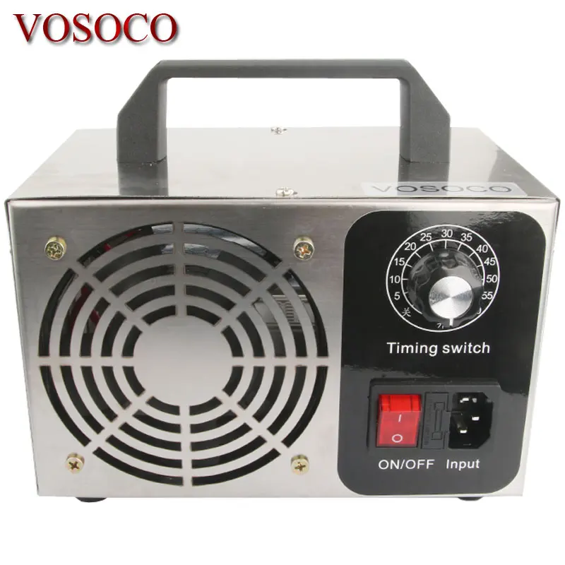 

Ozone Generator 10g Ozone Machine Stainless steel Air Purifier Air cleaner Disinfection Sterilization Cleaning Formaldehyde 220V