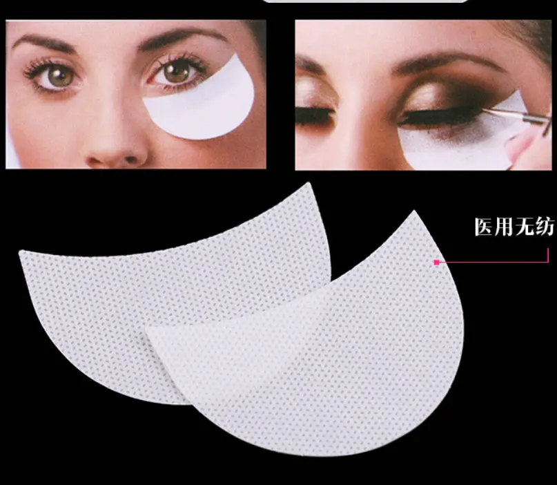 

2pcs eyeshadow eyeliner stickers affixed beauty makeup tools necessary to facilitate isolation grafting eyelash eye shadow stick