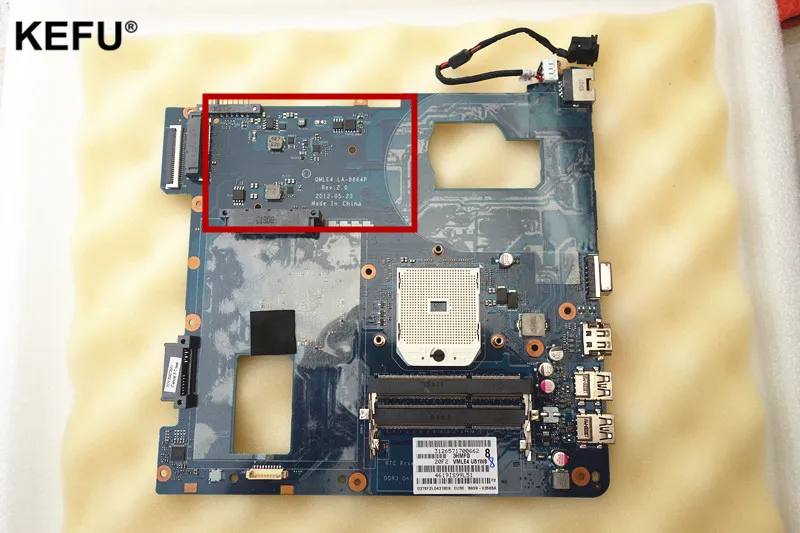 QMLE4 LA 8864P материнская плата подходит для Samsung NP365 NP365E5C NP355V5C Материнская ноутбука