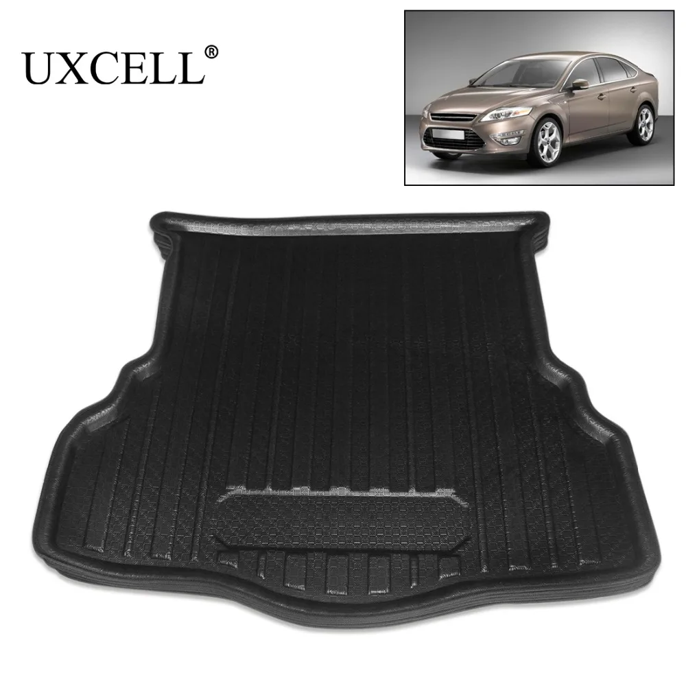 

UXCELL One Of Random Send Black Rear Trunk Tray Boot Liner Cargo Floor Carpet Mat Cover For Ford Fusion 2013 2014 2015 2016 2017