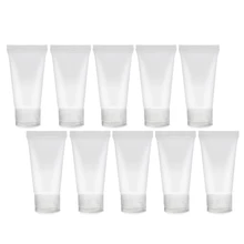 10 шт. макияж 15 мл милые путешествия еда класс силиконовые бутылки шампунь-гель для душа лосьон суб розлива Трубки Squeeze пустая бутылка