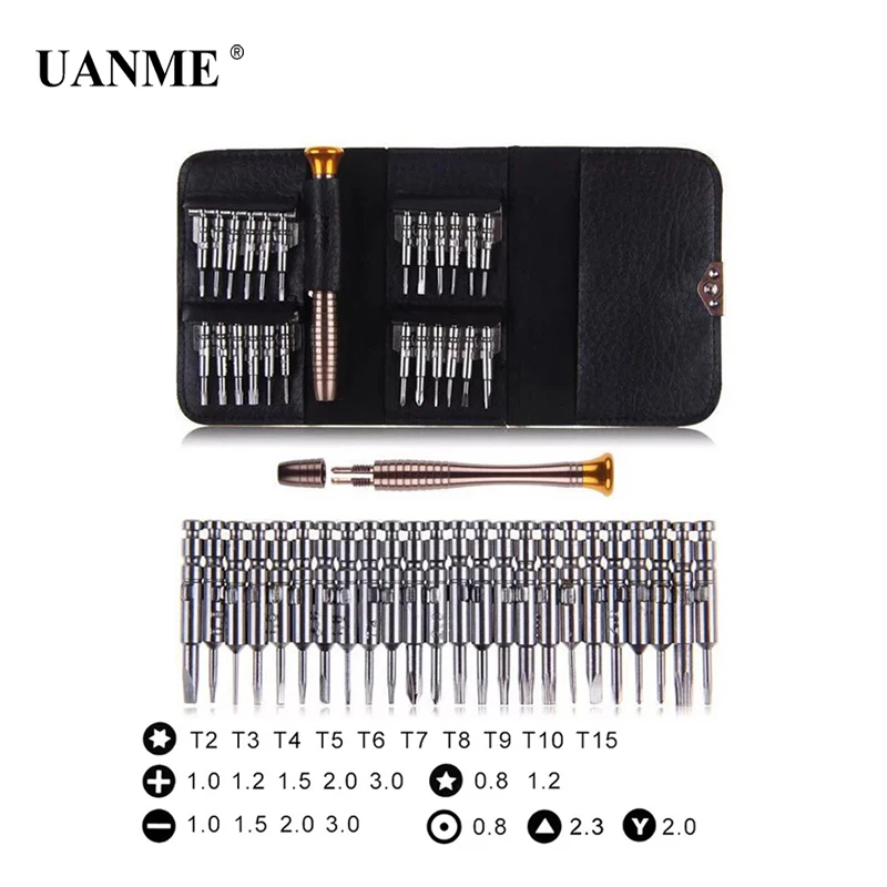 

25 in 1 Precision Screwdriver Set Repair Tools Kit for iPhone 5s 6s Plus 7 8 X for Nintendo Switch NS MacBook Laptop PC