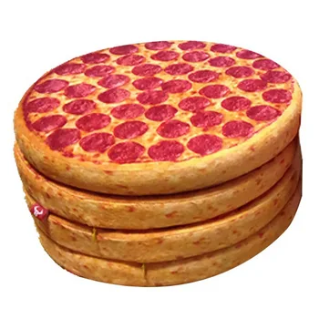 

Smartlife Creative Cute Pizza Funny Pillows Cushions April Fool's Day Gift Home Accessoris