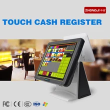 2015 cheap POS all-in-one touchscreen computer 15 inch Tablet PC with Intel Celeron 1037u 1.8Ghz 4G RAM 32G SSD