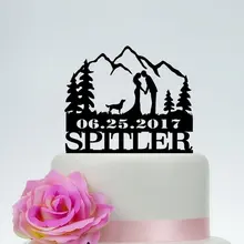 Свадебный торт Топпер, поцелуй Пара торт Топпер, собака торт Топпер, Mountain торт Топпер, пользовательские торт Топпер, открытый свадебный торт Топпер