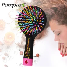 1 шт. Радужная щетка-Расческа для бразильский индейский Кератин наращивание волос парик укладки принадлежности кисточки Волшебная Расческа