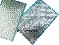 10 × 15センチ(4 "× 6")片面プロトタイプpcbパネルのユニバーサル回路基板fr-4ガラス繊維両面pcb送料無料10 ppcs/ロット