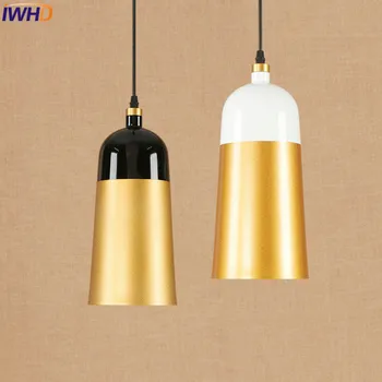 

IWHD Vintage Industrial LED Pendant Lights Creative RH Loft Pendant Lamp Simple Iron Hanglamp Fixtures Home Lighting Luminaire
