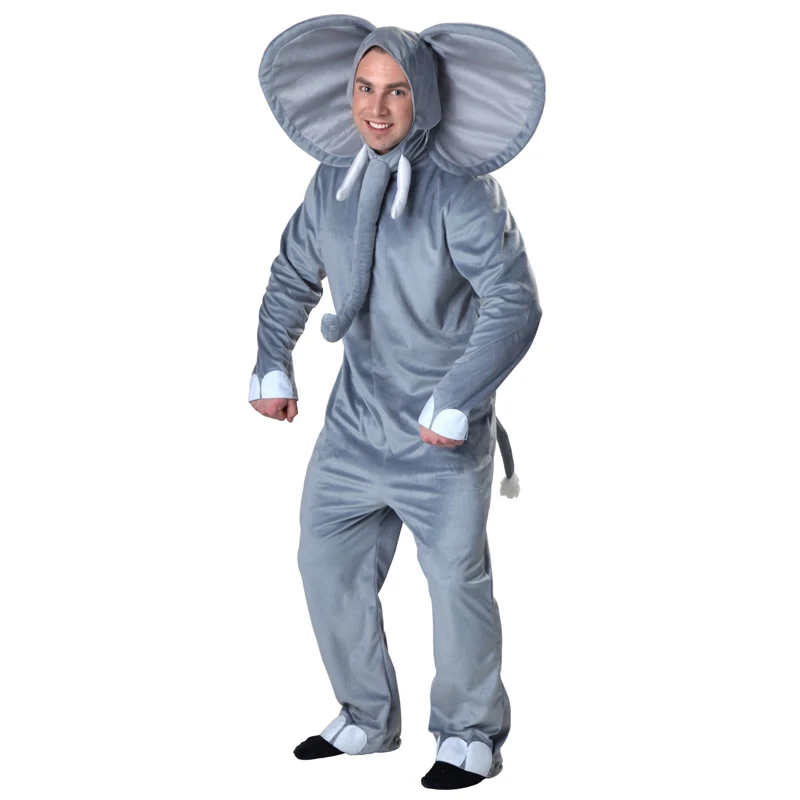 

Adult Happy Elephant Men Animal Cosplay Costume