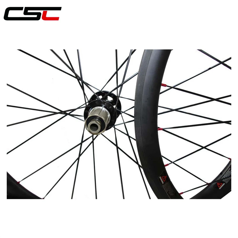 CSC 23 мм ширина 38 clincher Велокросс колеса дисковый тормоз углеродный велосипед комплект колес Novatec D791SB/D792SB ступица