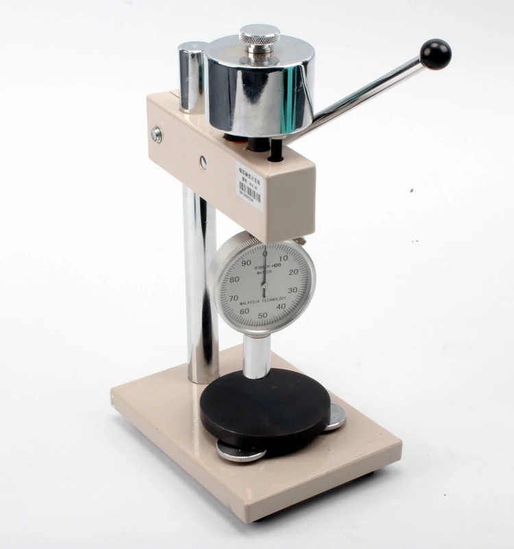 

Rubber hardness tester and Chewing gum test stand