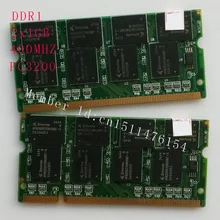 Notebook memory NEW 2GB 2x1GB PC3200 DDR400 400Mhz 200pin DDR1 Sodimm Laptop Memory RAM Free Shipping