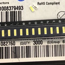 500 шт. светодиодной подстветки OSRAM ТВ 4014 высокое Мощность 0,5 Вт 3В 35.5LM светодиодный 4014 холодный белый Светодиодный ЖК-дисплей ТВ Подсветка Применение