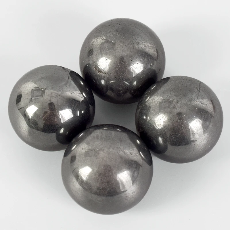 Kaufen Palm Kugel 40mm Natürliche hämatit Kugel Hand Massage Kristallkugeln Wohnkultur Natursteine und Mineral healing statue