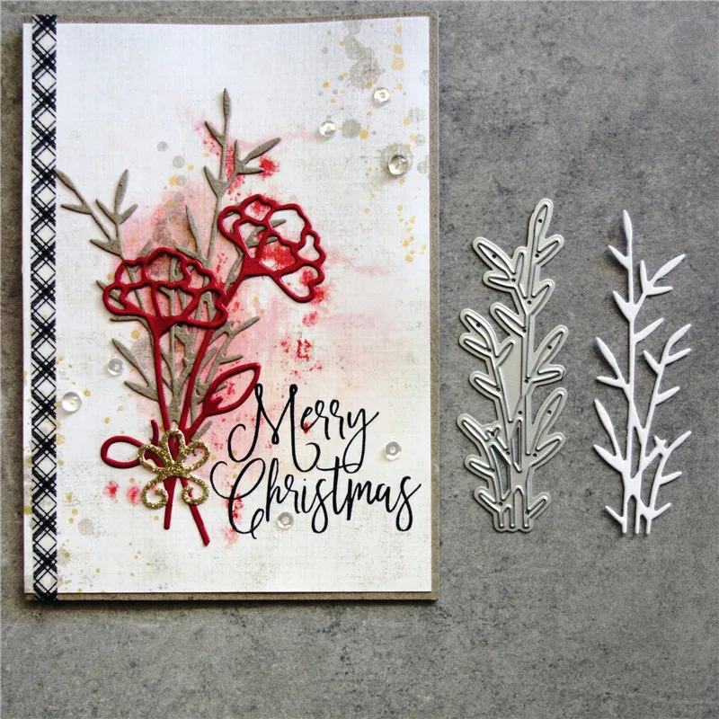 

GJCrafts Leaves Dies Metal Cutting Dies for Scrapbooking Die Cut Stitch Craft Dies Troqueles New Die for 2019 Stencil
