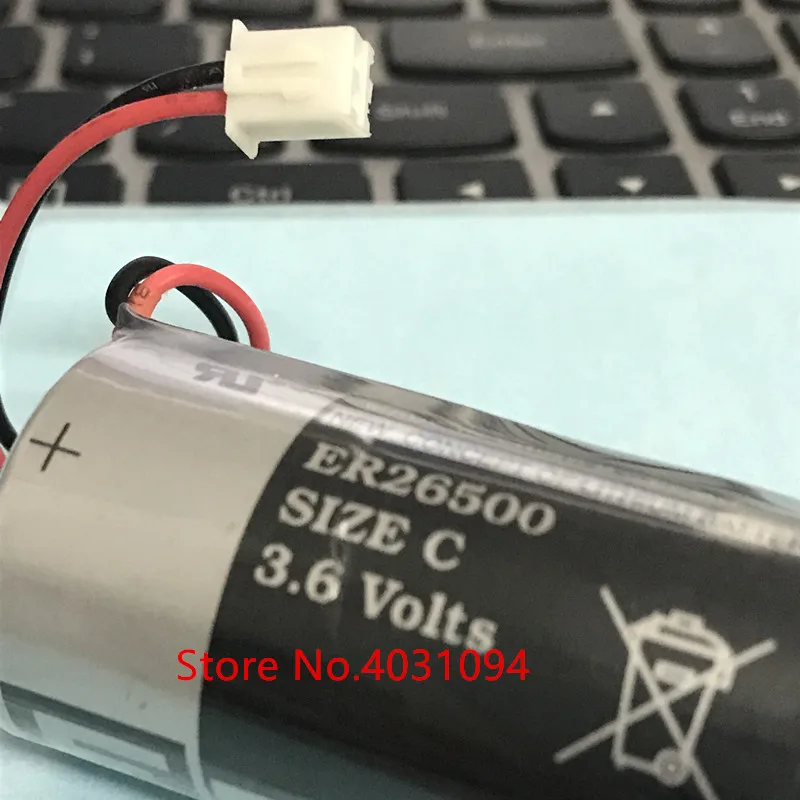 10 шт. Фирменная Новинка оригинальная литиевая батарея ER26500 3.6V9000MAH с вилкой ER26500M