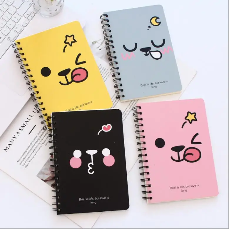 

Creative Smile Coil Spiral Journal Notebook Line Dairy Memo Note Planner Sketch Book Weekly To Do It Memo Study Book Stationery