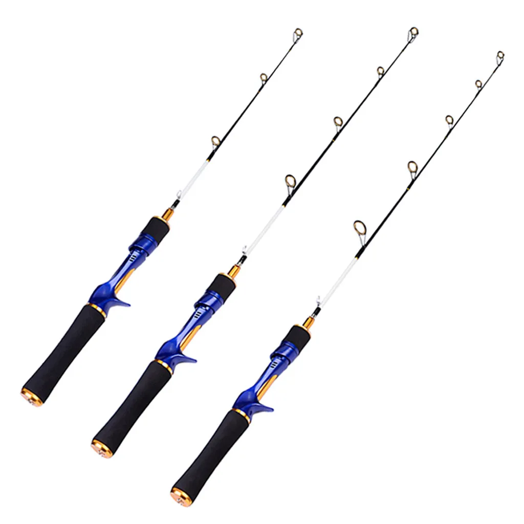1.8M Carbon Fiber Fishing Rod Travel Spinning Lure Rod Sea Saltwater Pole