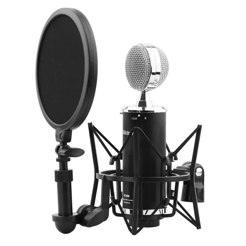 Profi Studio Großmembran Kondensator Gesangs Mikrofon Microphone Studio Mic SL 